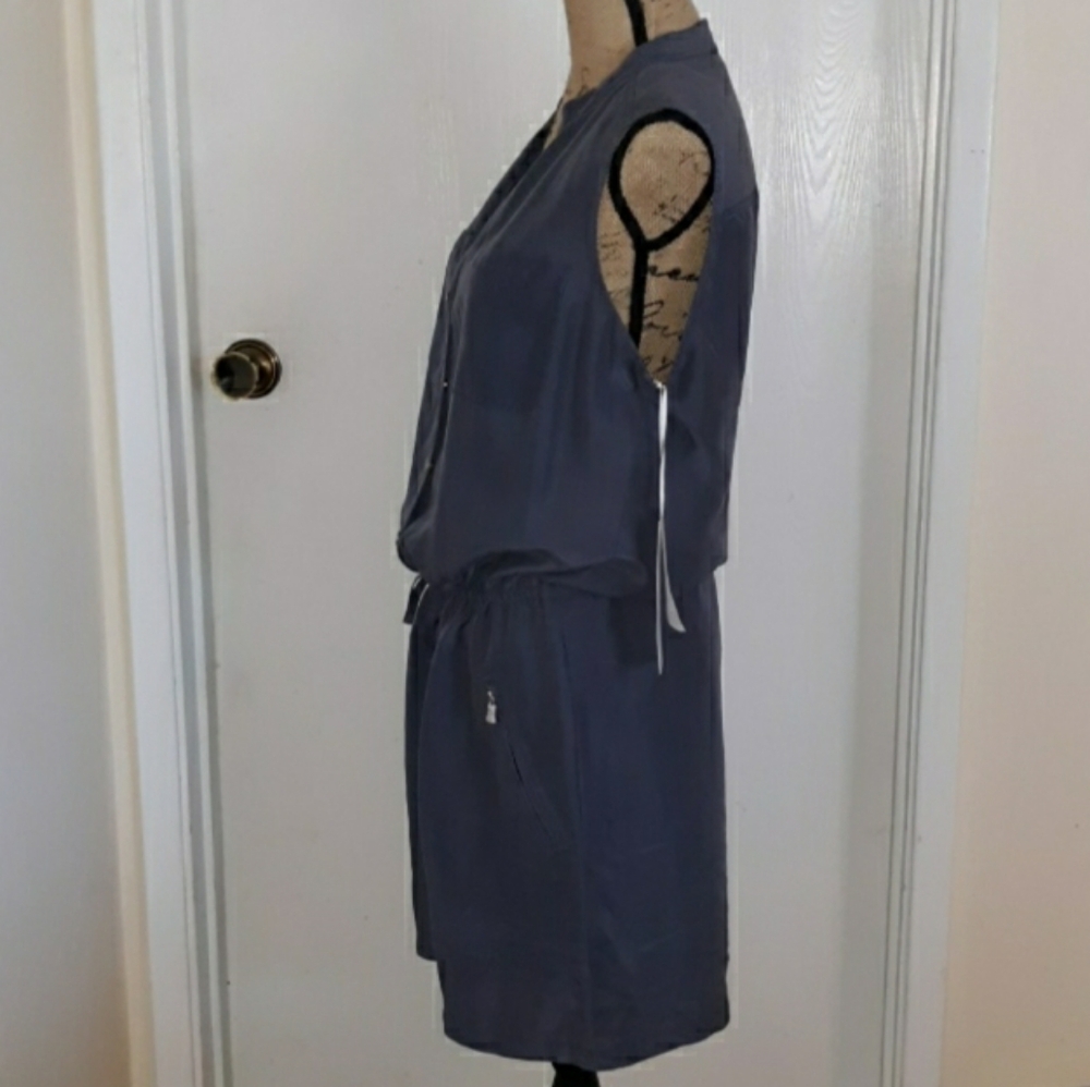 PERSE By Carlisle 100% Silk Romper Size 12 NWT - Picture 5 of 11